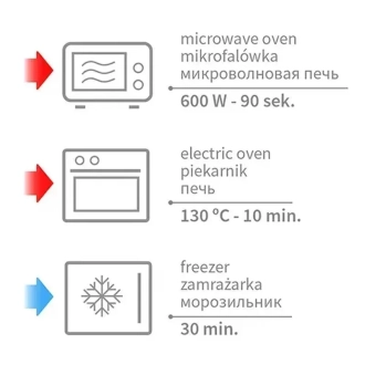 Грілочка з кісточок вишні Babyono 13х16 см Бежевий - Фото 3