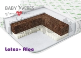 Матрас Veres Latex+ Aloe vera Хлопок, Кокос, Латекс 160×70×10 см