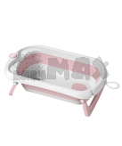 Ванночка силиконовая складная Carrello Mira Blush Pink/Розовый