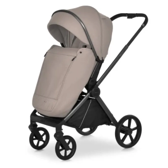 Коляска 2 в 1 El Camino ELLE ME 1221 Beige/Бежевый - Фото 11