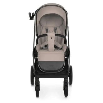 Коляска 2 в 1 El Camino ELLE ME 1221 Beige/Бежевый - Фото 17