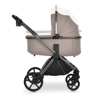 Коляска 2 в 1 El Camino ELLE ME 1221 Beige/Бежевый - Фото 3