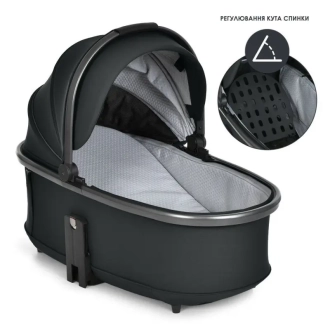 Коляска 2 в 1 El Camino ELLE ME 1221 Black/Черный - Фото 11