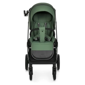 Коляска 2 в 1 El Camino ELLE ME 1221 Green/Зеленый - Фото 15