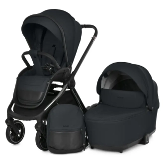 Коляска 2 в 1 El Camino PRESTIGE ME 1124-3 Black/Черный - Фото 15