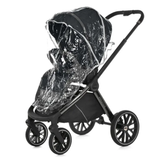 Коляска 2 в 1 El Camino PRESTIGE ME 1124-3 Black/Черный - Фото 3