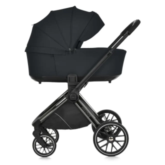Коляска 2 в 1 El Camino PRESTIGE ME 1124-3 Black/Черный - Фото 9