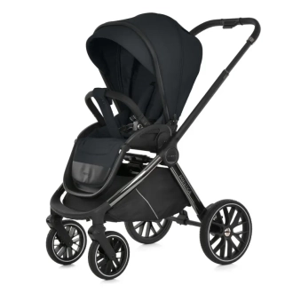 Коляска 2 в 1 El Camino PRESTIGE ME 1124-3 Frost Gray/Серый - Фото 1