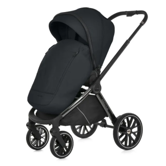 Коляска 2 в 1 El Camino PRESTIGE ME 1124-3 Frost Gray/Серый - Фото 2