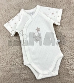 Боди с коротким рукавом Mario Kids Котики 62р, ажур Белый