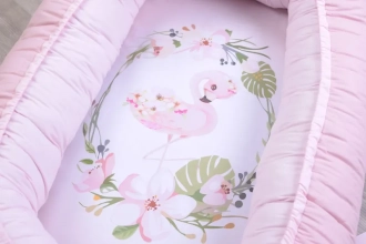 Кокон для новорожденного Veres Flamingo pink/Розовый - Фото 2