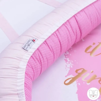 Кокон для новорожденного Veres It's a girl! Розовый - Фото 2