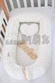 Кокон для новорожденного Veres Sleepyhead beige/Молочный