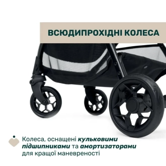Коляска прогулочная Chicco Glee Stroller Черный - Фото 6