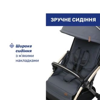 Коляска прогулочная Chicco Goody Xplus Графитовый - Фото 1