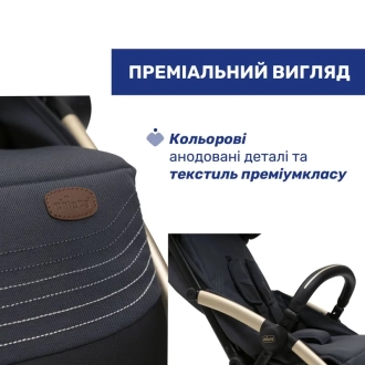 Коляска прогулочная Chicco Goody Xplus Графитовый - Фото 4