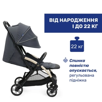 Коляска прогулочная Chicco Goody Xplus Графитовый - Фото 9