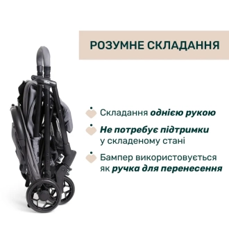 Коляска прогулянкова Chicco Urbino Сірий - Фото 5