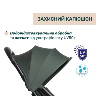 Коляска прогулянкова Chicco Urbino Зелений - Фото 5