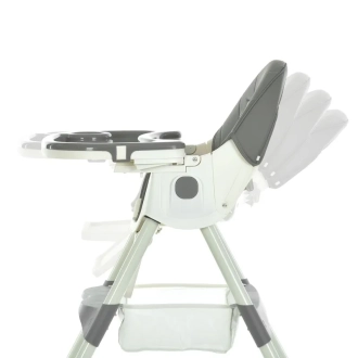 Стульчик для кормления Bambi M 6302 Gray/Серый - Фото 4