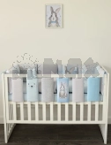 Фенс-бампер защитный Veres Summer Bunny blue/Голубой