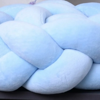 Бортик-коса в ліжечко Veres Blue Medium 120 см Блакитний - Фото 2