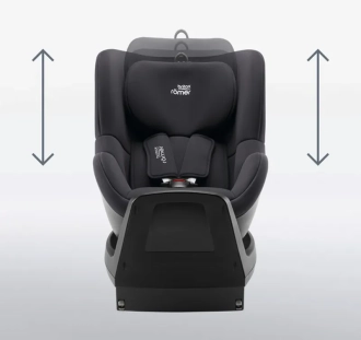 Автокресло 61–105 см Britax Römer Dualfix M Plus Midnight Grey/Серый - Фото 7