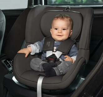 Автокресло 61–105 см Britax Römer Dualfix M Plus Space Black/Черный - Фото 7