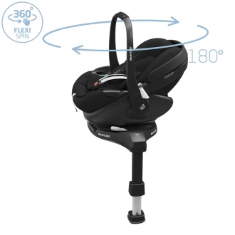 Автокресло 40–87 см MAXI-COSI Pebble 360 ​​Pro2 Twillic Black/Черный - Фото 1