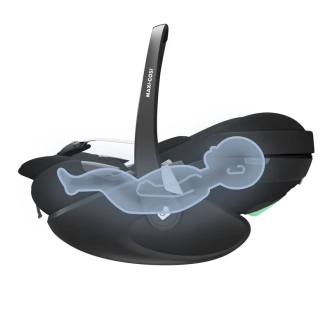 Автокресло 40–87 см MAXI-COSI Pebble 360 ​​Pro2 Twillic Black/Черный - Фото 6