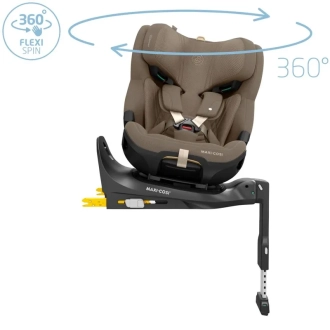 Автокресло 40–150 см MAXI-COSI Emerald 360 Pro Authentic Truffle/Темно-бежевый - Фото 3