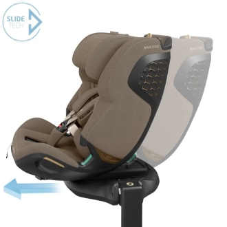 Автокресло 40–150 см MAXI-COSI Emerald 360 Pro Authentic Truffle/Темно-бежевый - Фото 9
