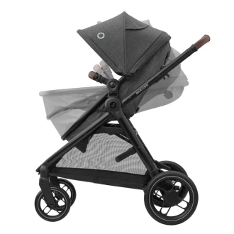 Коляска 3 в 1 MAXI-COSI Zelia S Trio Dark Grey/Серый - Фото 4