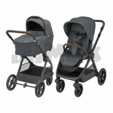 Коляска 2 в 1 MAXI-COSI Oxford+ Twillic Graphite/Графитовый