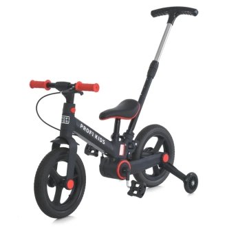 Велосипед беговел PROFI KIDS 12д. MB 1021-1 Черный - Фото 1