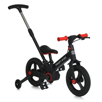 Велосипед беговел PROFI KIDS 12д. MB 1021-1 Черный - Фото 3