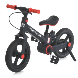 Велосипед беговел PROFI KIDS 12д. MB 1021-1 Черный - Фото 6