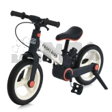 Велосипед беговел PROFI KIDS 12д. MB 1021-2 Черно-бежевый