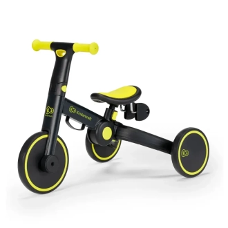 Велосипед трехколесный 3 в 1 Kinderkraft 4TRIKE Black Volt/Черно-желтый - Фото 1