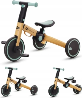 Велосипед трехколесный 3 в 1 Kinderkraft 4TRIKE Black Volt/Черно-желтый - Фото 2