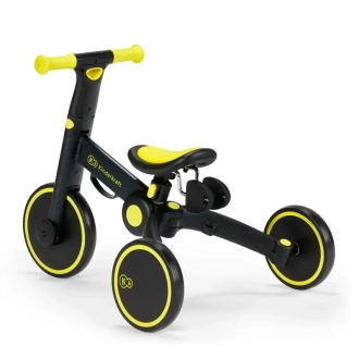 Велосипед трехколесный 3 в 1 Kinderkraft 4TRIKE Black Volt/Черно-желтый - Фото 5