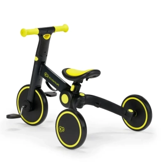 Велосипед трехколесный 3 в 1 Kinderkraft 4TRIKE Black Volt/Черно-желтый - Фото 6