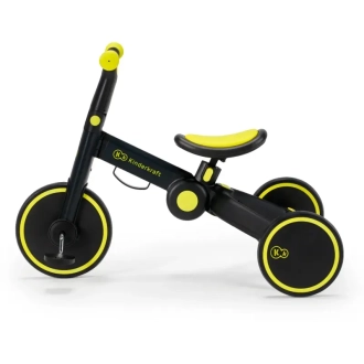 Велосипед трехколесный 3 в 1 Kinderkraft 4TRIKE Black Volt/Черно-желтый - Фото 7