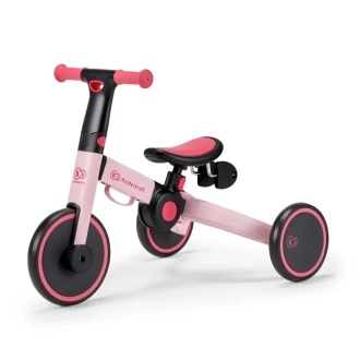 Велосипед трехколесный 3 в 1 Kinderkraft 4TRIKE Candy Pink/Розовый - Фото 2