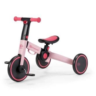 Велосипед трехколесный 3 в 1 Kinderkraft 4TRIKE Candy Pink/Розовый - Фото 3