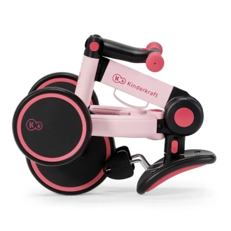 Велосипед трехколесный 3 в 1 Kinderkraft 4TRIKE Candy Pink/Розовый - Фото 6