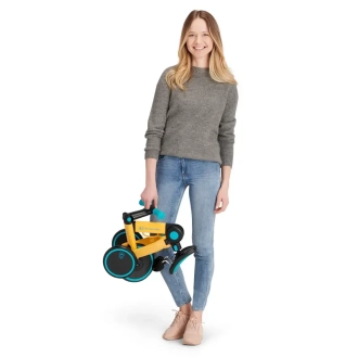 Велосипед трехколесный 3 в 1 Kinderkraft 4TRIKE Primrose Yellow/Желто-голубой - Фото 11