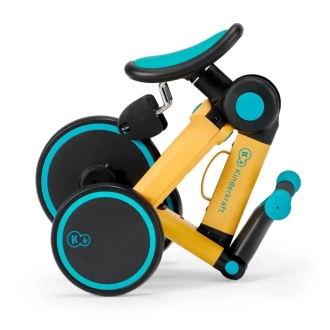 Велосипед трехколесный 3 в 1 Kinderkraft 4TRIKE Primrose Yellow/Желто-голубой - Фото 1