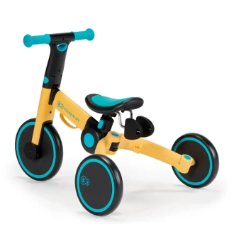 Велосипед трехколесный 3 в 1 Kinderkraft 4TRIKE Primrose Yellow/Желто-голубой - Фото 3