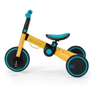 Велосипед трехколесный 3 в 1 Kinderkraft 4TRIKE Primrose Yellow/Желто-голубой - Фото 5